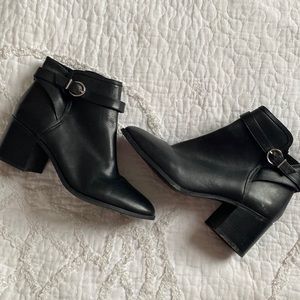 Cute leather boots